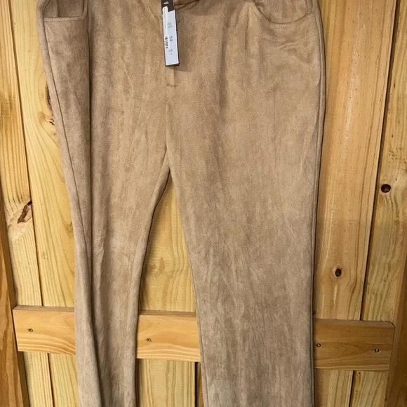 209wst38  mocha flare  Pants - Picture 2 of 4
